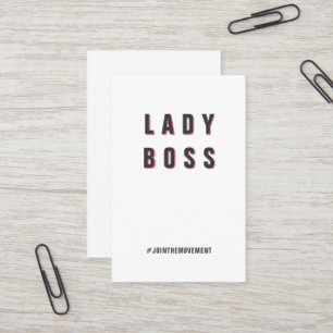 Lady Boss - Social media card template