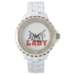 Lady Boss – Strong Confident Woman Design Watch