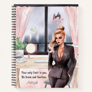 Lady Boss Unleash Your Inner Power Notebook