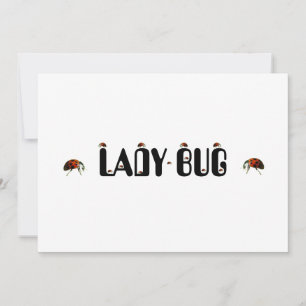 Lady Bug  Card