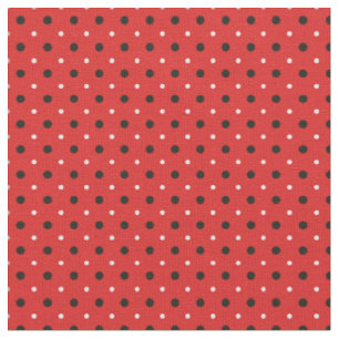 LADY BUG DOTS FABRIC