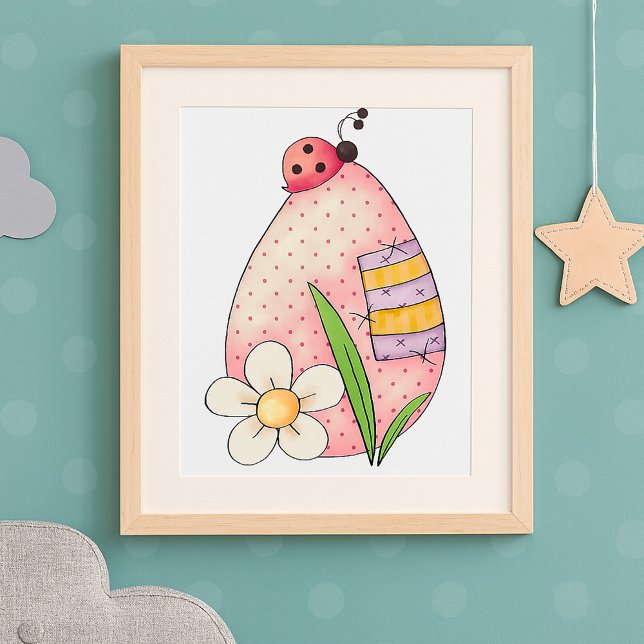 Lady Bug Easter Egg Poster (Creator Uploaded)
