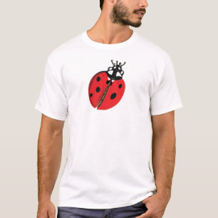 Lady Bug Illustration T-Shirt