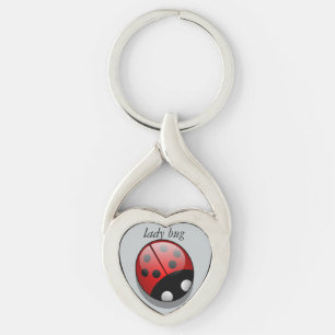 lady bug keychain
