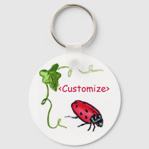 Lady Bug Keychain