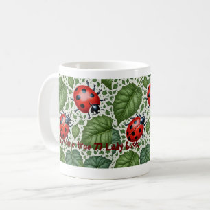 LADY BUG LUCK MUG