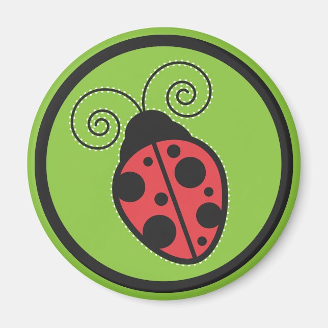 Lady Bug Magnet (Front)