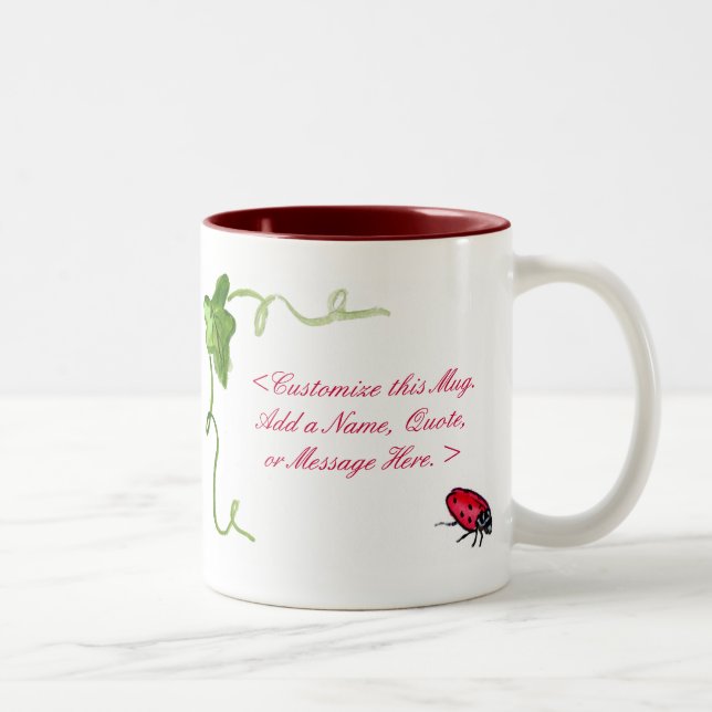 Lady Bug Mug (Right)