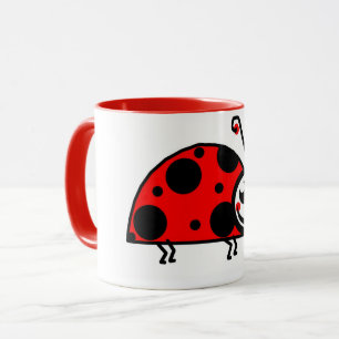Lady bug mug