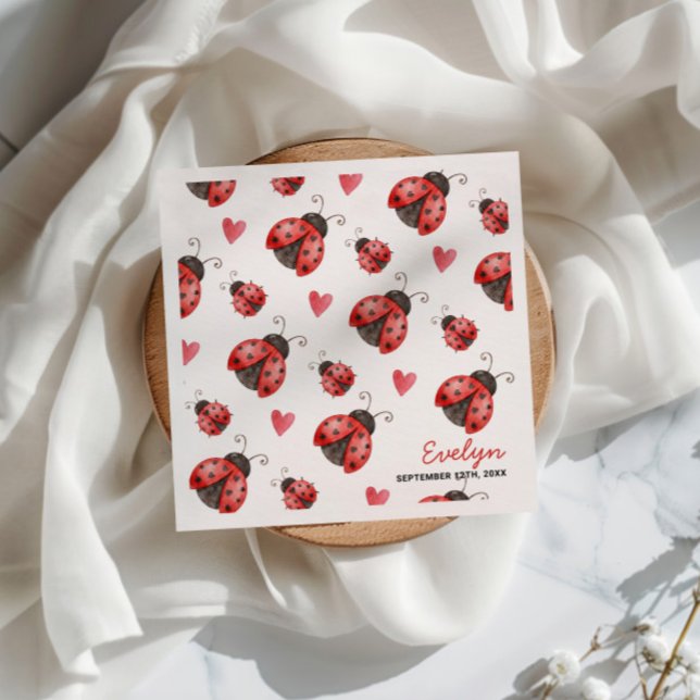 Lady Bug Napkin (Creator Uploaded)