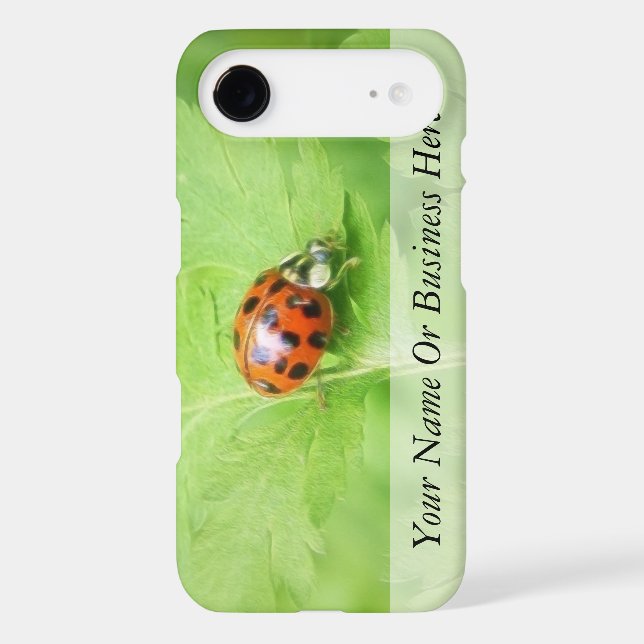 Lady Bug on Feverfew Leaf Case-Mate Samsung Galaxy Case (Back)