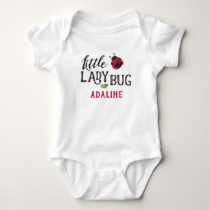 Lady Bug Personalised Bodysuit