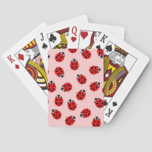 Lady Bug Playing Cards