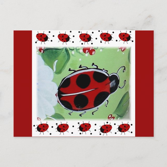 Lady-Bug Postcard (Front)