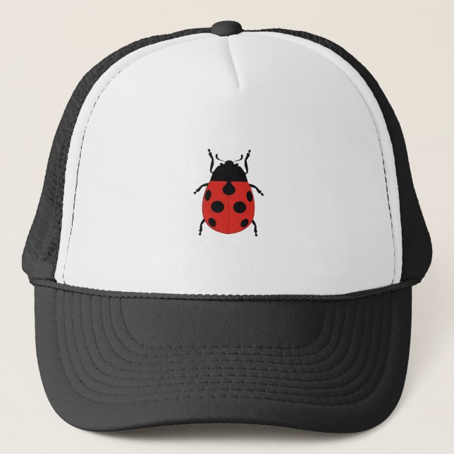 LADY BUG TRUCKER HAT (Front)