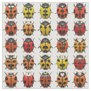 Lady Bugs 1 Custom Fabric