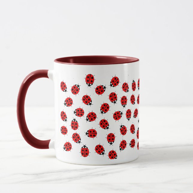 Lady Bugs Mug (Left)
