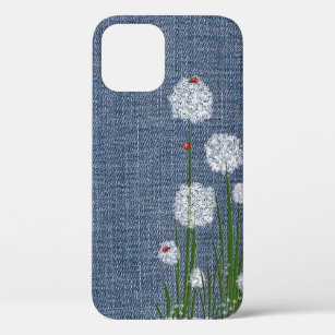 Lady Bugs on Flower Case-Mate iPhone Case