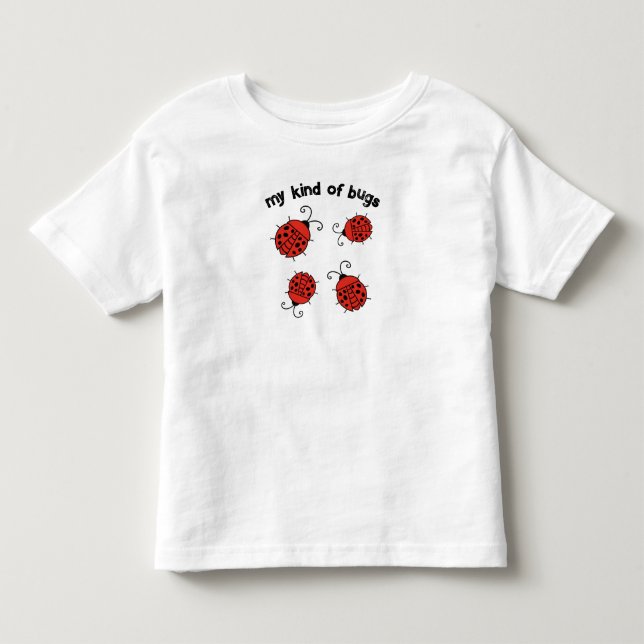 Lady Bugs Toddler T-Shirt (Front)