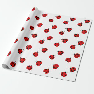 Lady Bugs Wrapping Paper