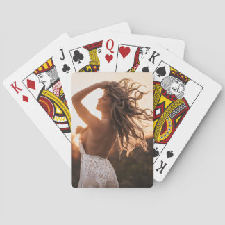 Lady & Cards