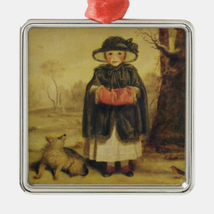 Lady Caroline Montagu, c.1776 (oil on canvas) Metal Tree Decoration