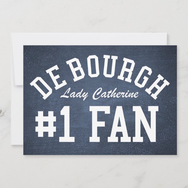 Lady Catherine De Bourgh #1 Fan (Front)
