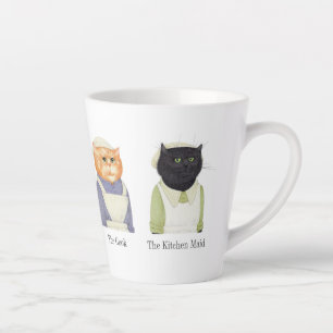 LADY CATS Latte Mug + Text