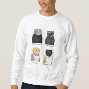 LADY CATS Men's Basic Sweatshirt