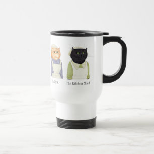 LADY CATS Travel Mug + Text