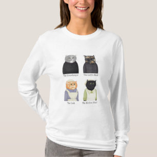 LADY CATS Women's Basic Long Sleeve T-Shirt 