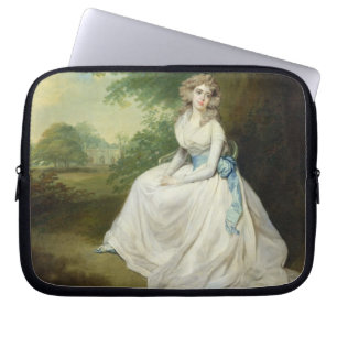 Lady Chambers, c.1789 (oil on canvas) Laptop Sleeve