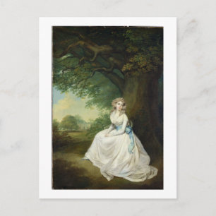 Lady Chambers, c.1789 (oil on canvas) Postcard