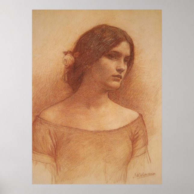 Lady Clare Canvas Print (Front)