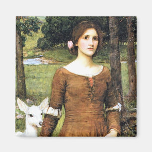 Lady Clare with a Fawn Magnet