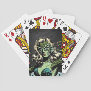 Lady Creature Playing Cards