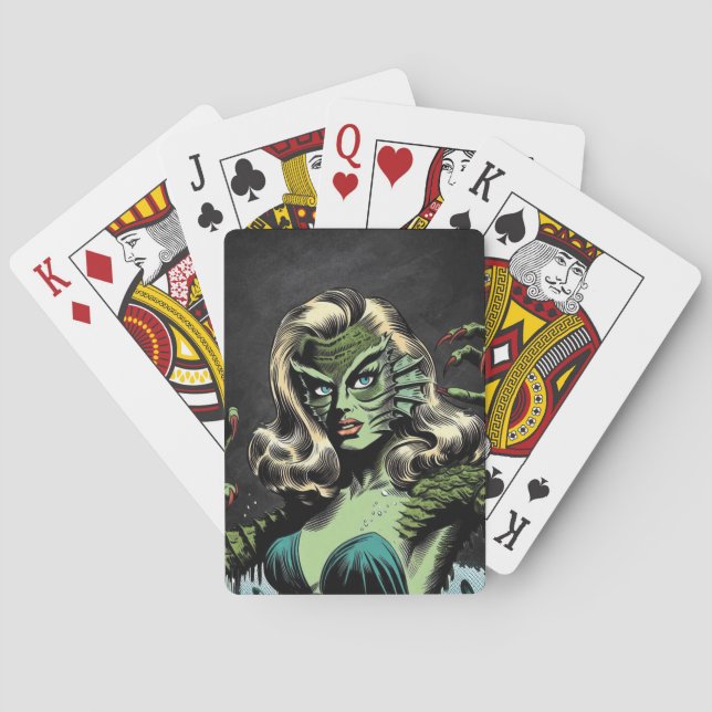 Lady Creature Playing Cards (Back)