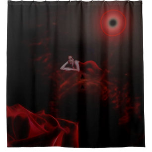 Lady Death Shower Curtain