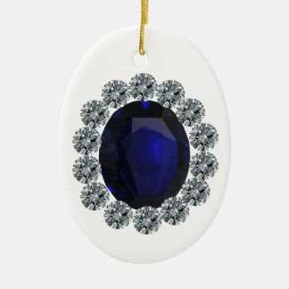 Lady Diana Engagement Ring Ceramic Tree Decoration