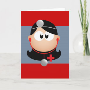 Lady Doctor Card