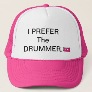 Lady DrumHead Prefer Trucker hat