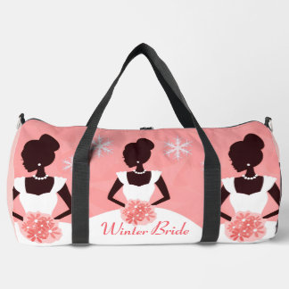 Lady Elegance Collection:Ladies Large Winter Bride Duffle Bag