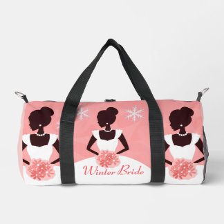 Lady Elegance Collection:Ladies Small Winter Bride Duffle Bag