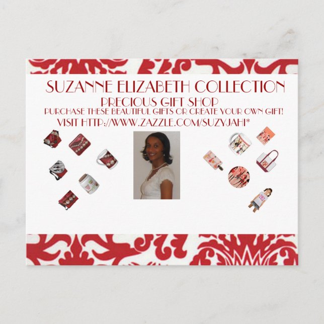 LADY ELEGANCE COLLECTION POSTCARD (Front)