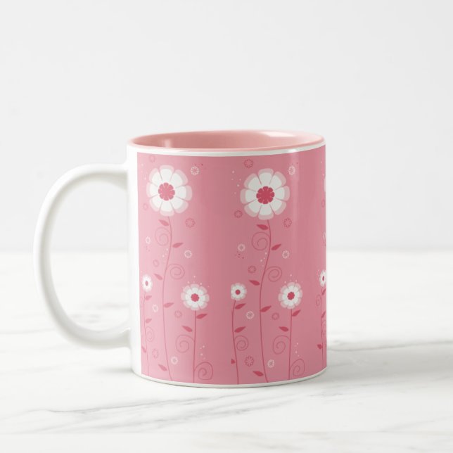 LADY ELEGANCE COLLECTION Two-Tone COFFEE MUG (Left)