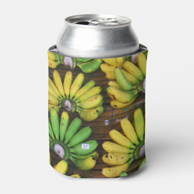 Lady Finger Bananas ~ Egg Banana (กล้วยไข่) Can Cooler (Can Front)