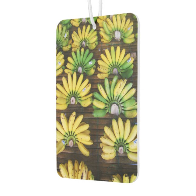 Lady Finger Bananas ~ Egg Banana (กล้วยไข่) Car Air Freshener (Left)