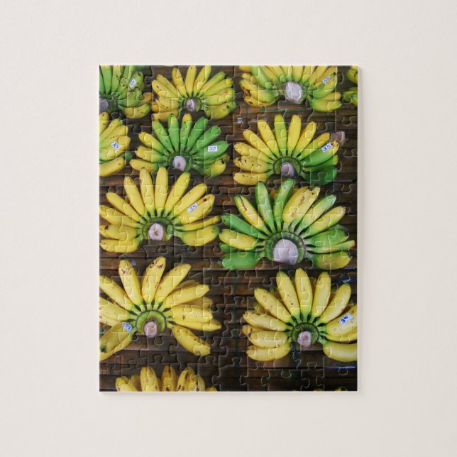Lady Finger Bananas ~ Egg Banana (กล้วยไข่) Jigsaw Puzzle (Vertical)