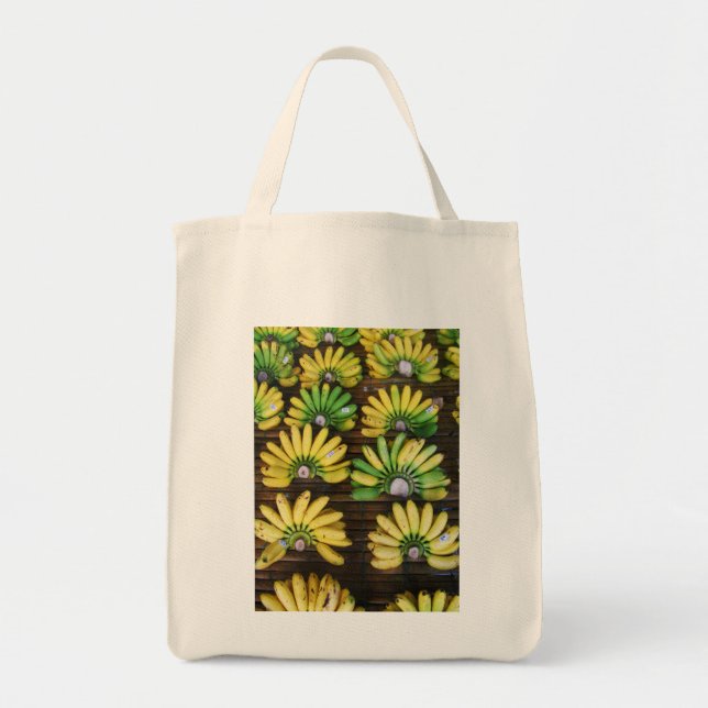 Lady Finger Bananas ~ Egg Banana (กล้วยไข่) Tote Bag (Front)