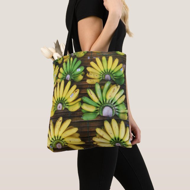 Lady Finger Bananas ~ Egg Banana (กล้วยไข่) Tote Bag (Close Up)